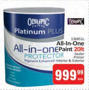 Olympic All In One Paint-20L
