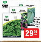 Starke Ayres Seed Assorted Packet-Each