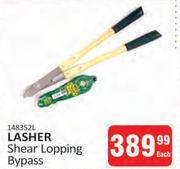 Lasher Shear Lopping Bypass