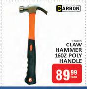 Carbon Claw Hammer 160Z Poly Handle