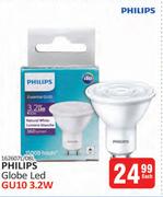 Philips Globe LED GU10 3.2W