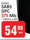 SABS DPC 375 Mic-110mm x 40m