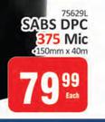 SABS DPC 375 Mic-150mm x 40m