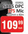 SABS DPC 375 Mic-255mm x 40m