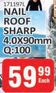 Eureka Nail Roof Sharp 4.0 x 90mm Q: 100