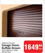 Garage Doors Buffalo Brown-Each