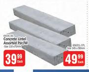 Concrete Lintel Assorted-145 x 90mm Per m