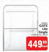 Gate Lite Single-900mm x 1.8mm