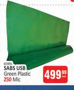 SABS USB Green Plastic 250 Mic