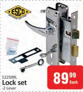 Esco Lock Set 2 Lever