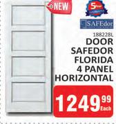 Safedor Door Florida 4 Panel Horizontal
