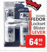 Safedor Lockset Blister 2 Lever