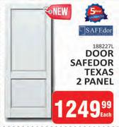 Safedor Door Texas 2 Panel