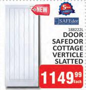 Safedor Door Cottage Verticle Slatted