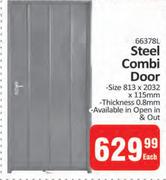 Steel Combi Door-813 x 2032 x 115mm