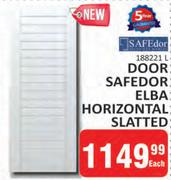 Safedor Door Elba Horizontal Slatted
