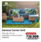 Designhouse Geneva Corner Unit 106 x 85 x 75cm