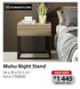 Home & Kitchen Muhu Night Stand (Noce) 54 x 39 x 55.5cm