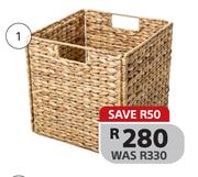 Home & Kitchen Foldable Basket 30 x 30 x 31cm