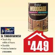 Dulux 5Ltr Timbavarnish