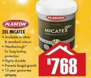 Plascon 20Ltr Micatex