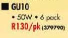 Eurolux GU10 Globes 6 Pack-Per Pack