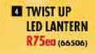 OTG LED Torch Twist Up LED Lantern