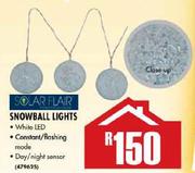 Solar Flair Snowball Lights