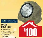 Solar Flair Solar Rock Light