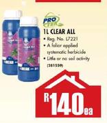 Pro 1L Clear All-Each