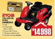 Ryobi 190cc Ride On Petrol Lawnmower