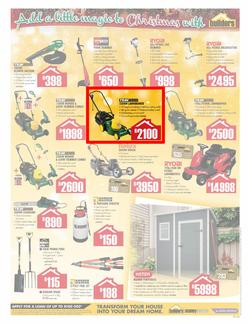 Builders Warehouse : Christmas Range ( 18 Nov - 24 Dec 2014 ), page 7