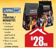 Living Out 4Kg Charcoal/Briquettes-Ea