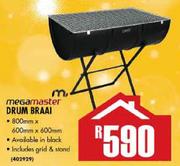 Megamaster Drum Braai