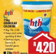 HTH 15kg Granular Chlorine