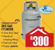 MegaMaster 3Kg Gas Cylinder