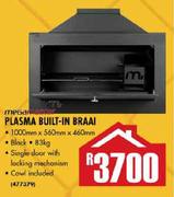 MegaMaster Plasma Built-in Braai