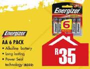 Energizer AA 6 Pack