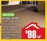 Van Dyck Cottage Weave-Per Sqm