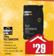 Builders Pride 20Kg Tile Adhesive