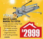 Vitrex Brutus Clinker Manual Tile Cutter