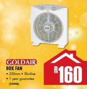 Goldair Box Fan