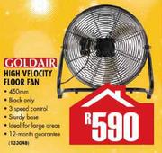 Goldair High Velocity Floor Fan