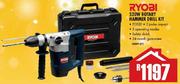Ryobi 520W Rotary Hammer Drill Kit ED520