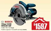 Bosch 190mm 1050W Circular Saw GKS 190