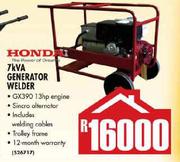 Honda 7KVA Generator Welder GX390