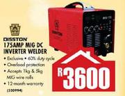 Disston 175AMP MIG DC Inverter Welder