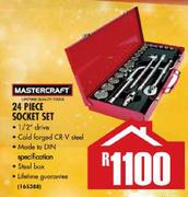 Mastercraft 24 Piece Socket Set