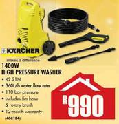 Karcher 1400W High Pressure Washer K2.21M
