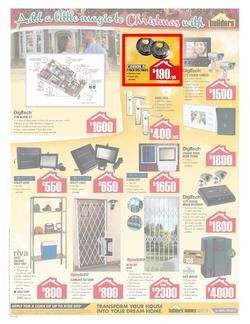 Builders Warehouse : Christmas Range ( 18 Nov - 24 Dec 2014 ), page 22